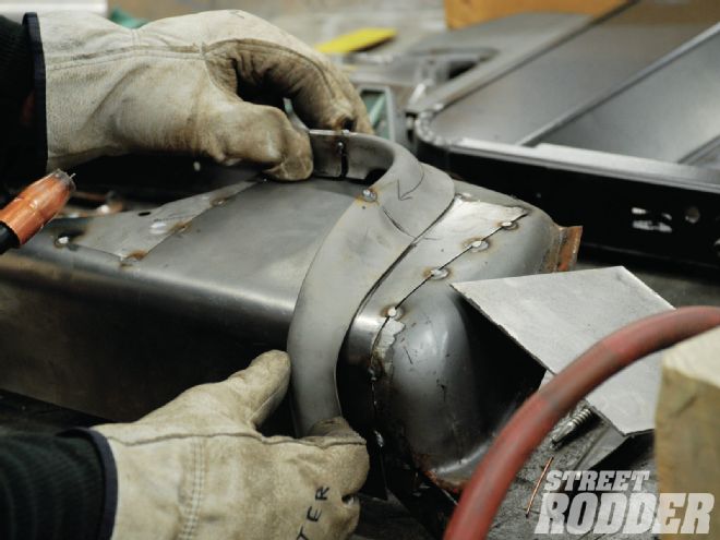 1951 Ford Dashboard Rally Clock Install Combining And Reshaping 12