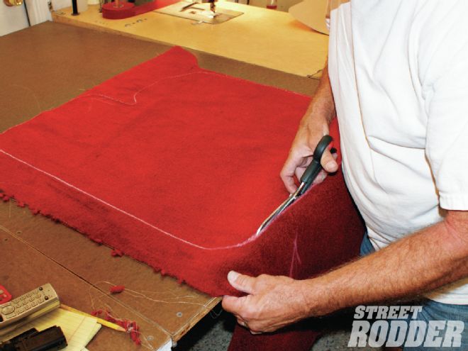 1304sr 27+project Shop Truck 1947 Chevrolet Interior+trimming Carpet