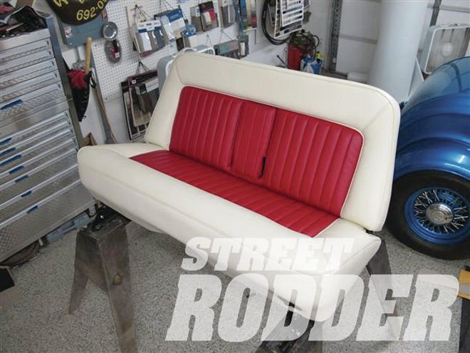 1303sr 1947 27+chevrolet Pickup Interior Insulation And Seating+seat Fully Upholstered