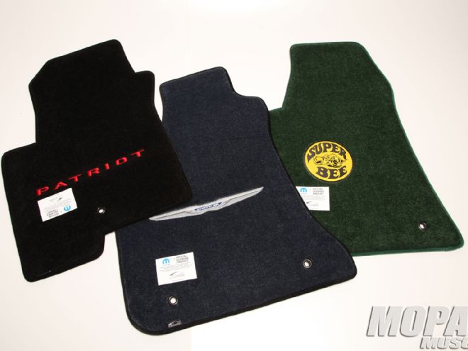 Lloyd Mats' New Licensed Mopar Logo Floor & Cargo Mats