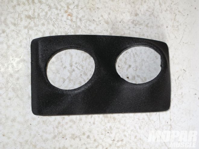 Mopp 1106 03 O+dodge Challenger Gauge Mounting+sunglass Holder Replacement Panel