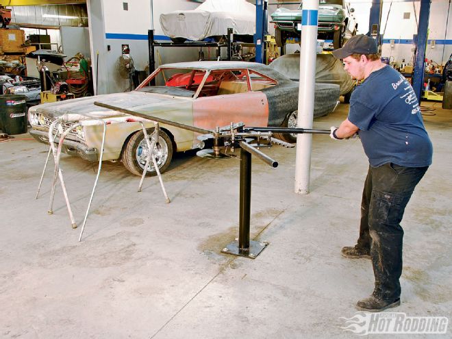 1968 Road Runner Rollcage Fabrication - Tubular Design