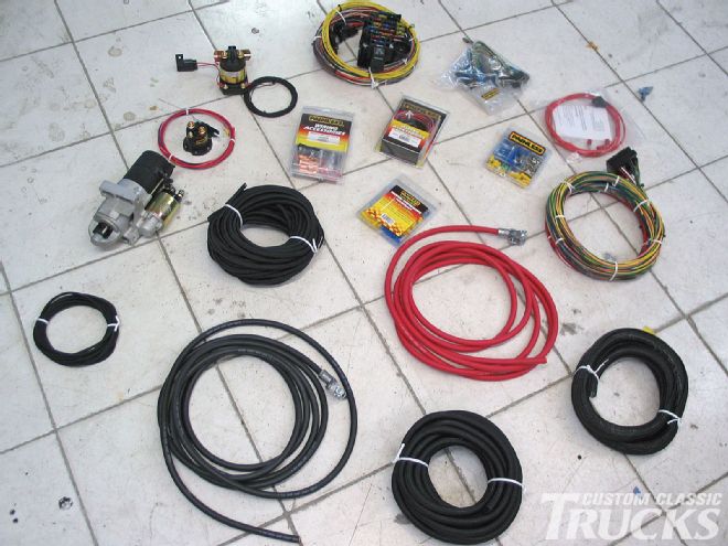1009cct 03 O+painless Performance Wiring Harness Install+kit