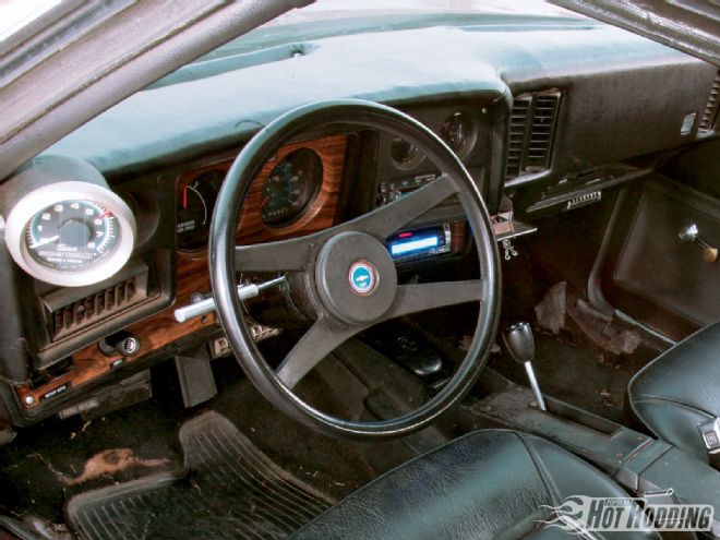 1008phr 10 O+1975 Chevrolet Laguna+steering Wheel