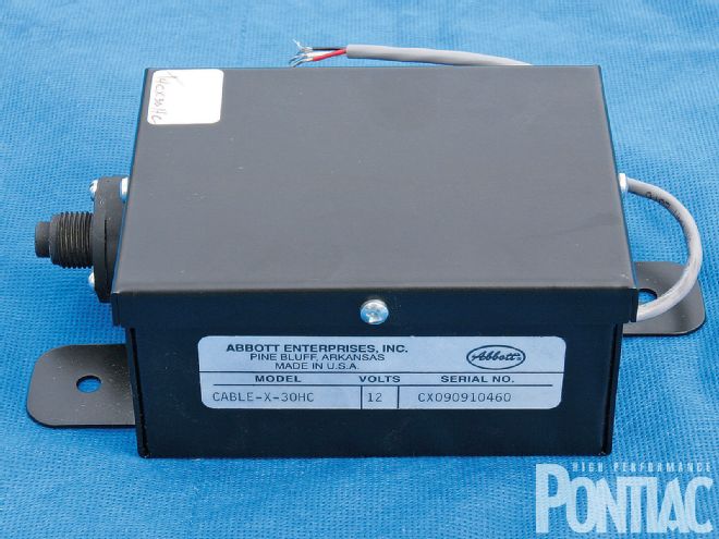 Electronic-Speedometer Converter - Abbott Cable X