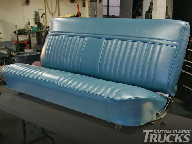 Bench Seat Reupholstery For 1973-1987 Chevy C10's - Skin It Yourself