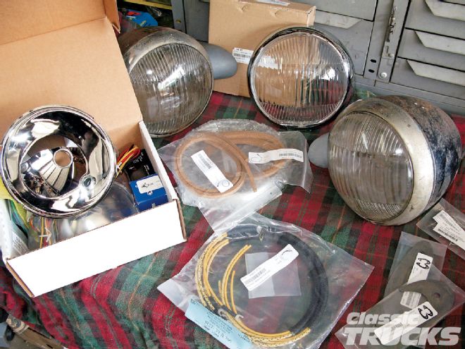 Pre 1940 Chevy Headlamp Halogen Bulb Upgrade - Ditch Them Dim-Lit 