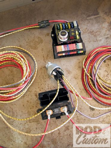 1001rc 03 O+american Autowire Nostalgia Wiring Kit+fuses