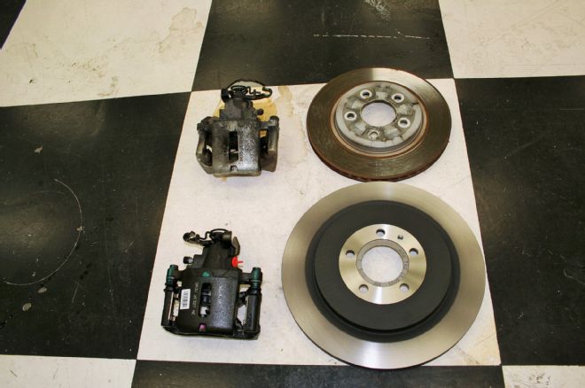 S197 Ford Mustang Gt 15 Inch Brake Swap 17 Comparison