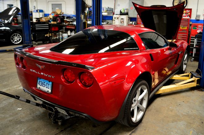 2010 Chevrolet Corvette Rear View