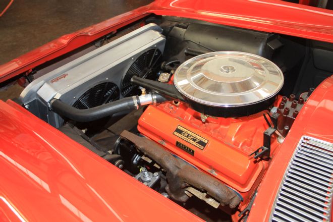 2 1963 Chevy Corvette Polished Radiator