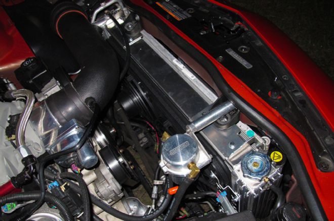 2010 Chevy Camaro Ss Radiator Install 22