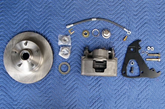 1965 Pontiac Gto Front Brake Conversion Kit Components From Ssbc