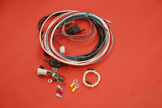 019 1957 Ford Ranch Wagon Vintage Air Wiring Kit