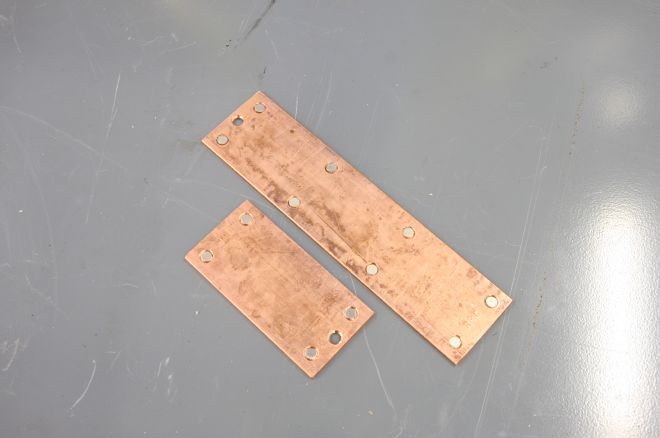 Eastwood Copper Backup Plates With Captured Magnets