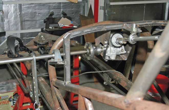Steering Box And Shaft Mounted