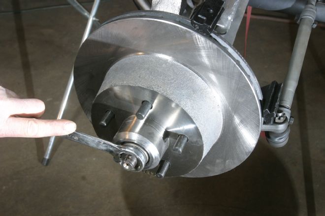 09 1971 Dodge Challenger Brake Rotor Installation