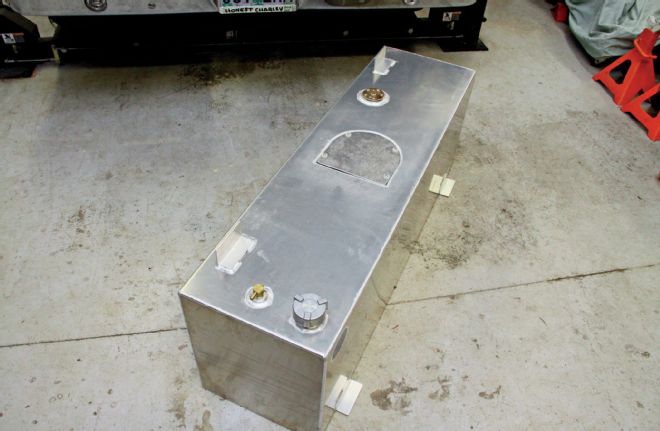 1973 Ford F 350 40 Gallon Boyd Welding Aluminum Gas Tank With Cover