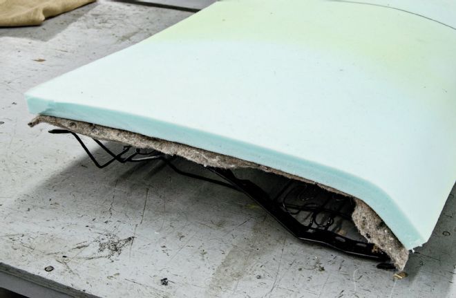 1970 Chevrolet Chevelle Bench Seat Foam Fit Over Upper Back Seat