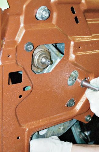 1968 Plymouth Barracuda Rear Window Lower Regulator Bolts