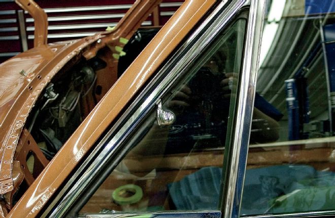 1968 Plymouth Barracuda Door Window Aligned