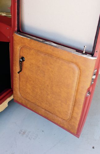 Ford Model A Interior Door Panel Upholstery