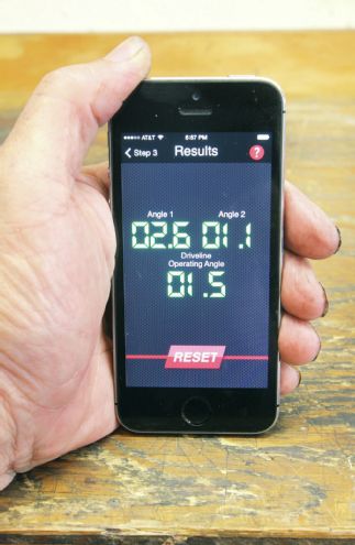 Iphone 5s Tremec Diveline Angle Finder App