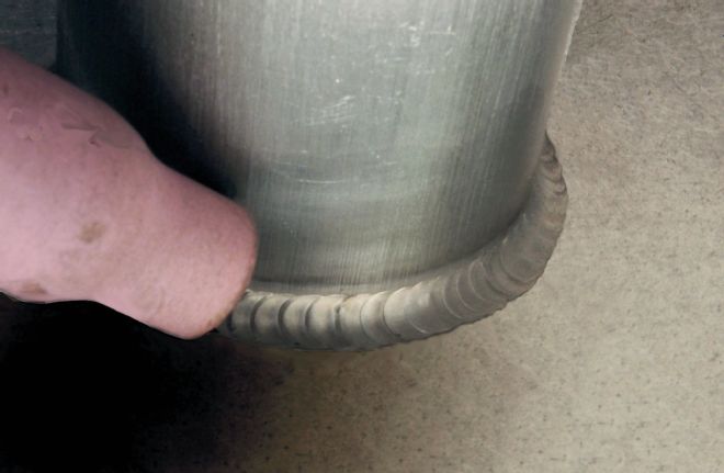 Pulsing Leaving Tig Weld Pattern