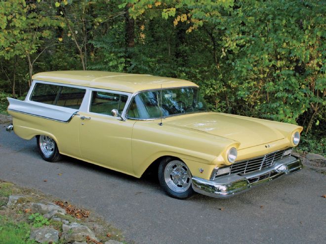 Bolt-on Lowering the 1957 Ford Ranch Wagon