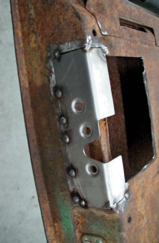 Tacked Mounting Plate
