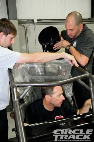 Bcsi Pouring Chemical Foam Into Bag