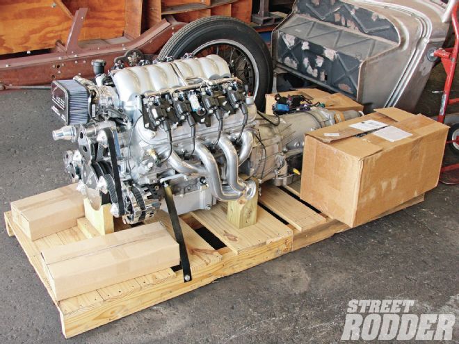 Ls3 Crate Motor 4l70 Transmission