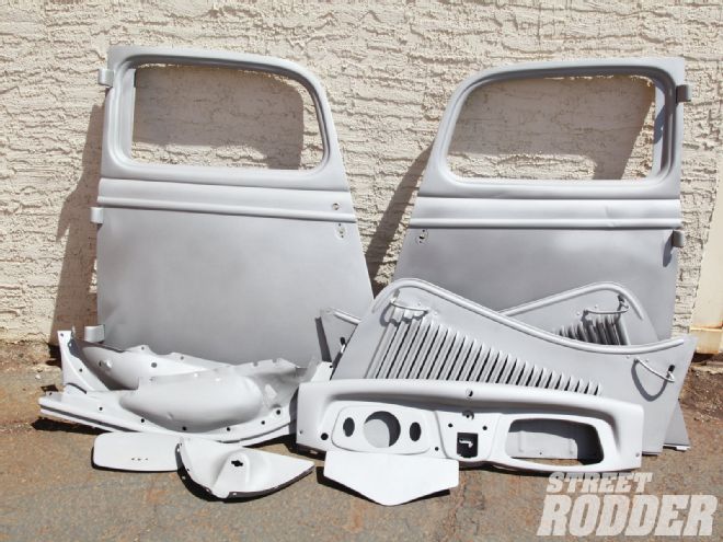 Blasted 1934 Ford Panels
