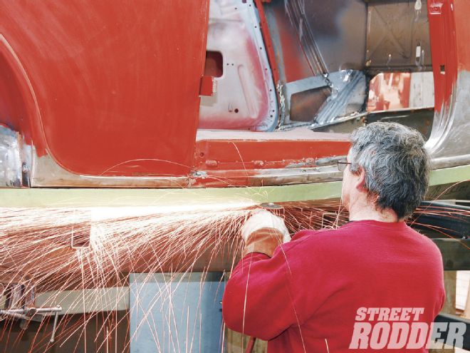 1934 Ford Coupe Panel Trimming