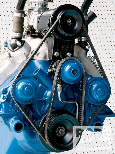 0908rc 01 Z+ford Flathead Power Steering System+steering+pump