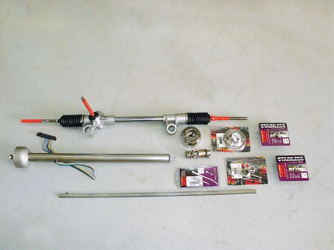 0812rc 03 Z+1949 Chevy Steering Flaming River Industries+steering Kit