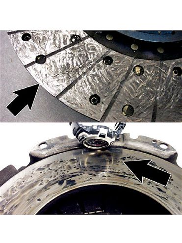 0809clt 20 Z+how To Diagnose Your Own Clutch System Problems+clutch Assembly Glazed