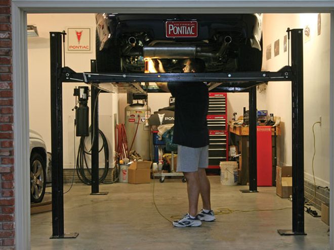 Hppp 0801 01 Z+automotive Lift For Your Home Garage+working