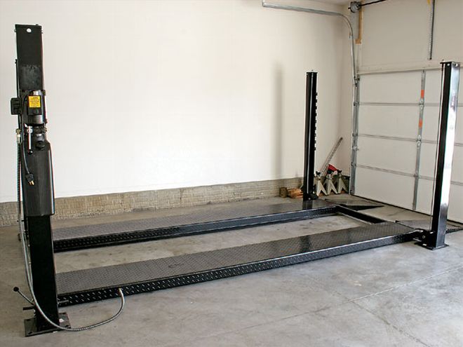 Hppp 0801 02 Z+automotive Lift For Your Home Garage+four Post Lift
