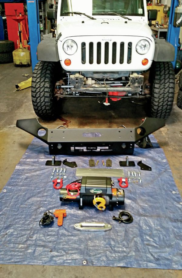 Aoe Bumper Parts And Winch Photo 79433129