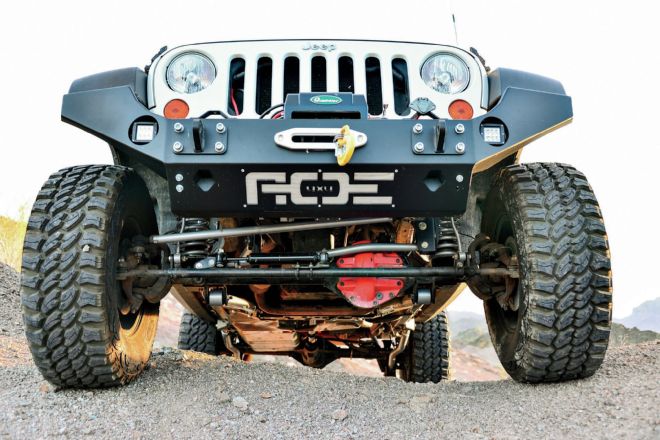 2007 Jeep Wrangler AOE Bumper Install - Upfront Armor