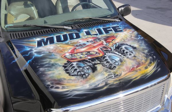 Custom Mud Life Hood Graphic Photo 71218927