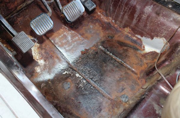 Rusted Jeep Cj 7 Floor Photo 70461664