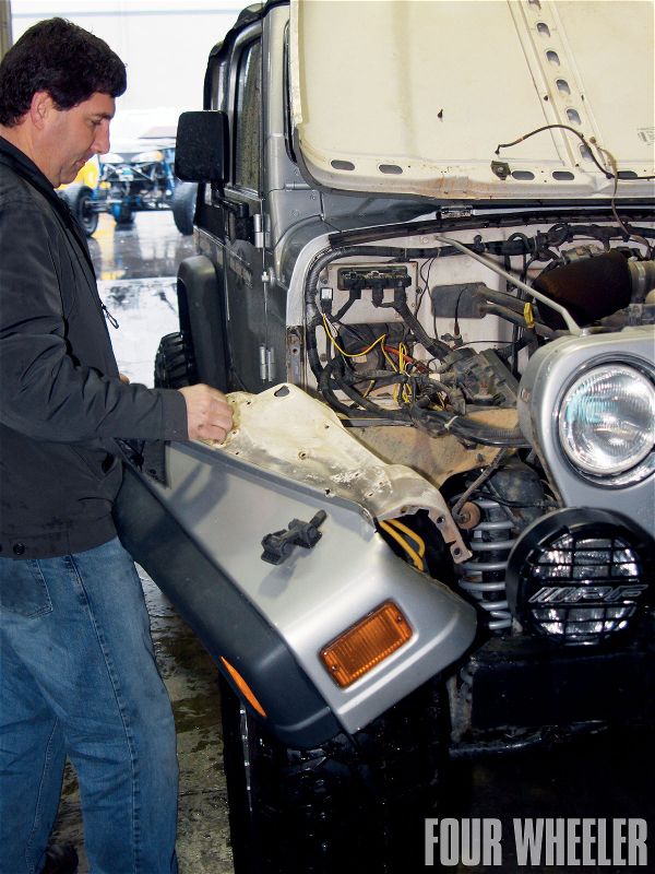 Stock Jeep Fender Removal Photo 28566235