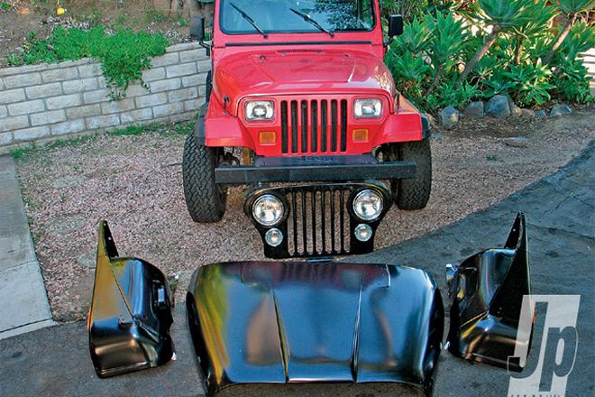 Turn Your YJ Into A CJ - Nose Job