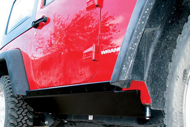 Poly Performance Rocker Guards - Jeep Wrangler JK - Bolt-On Boatsides