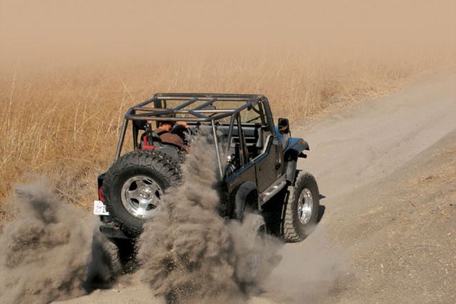 Jeep YJ Wrangler PSC Roll Cage - Head Protection