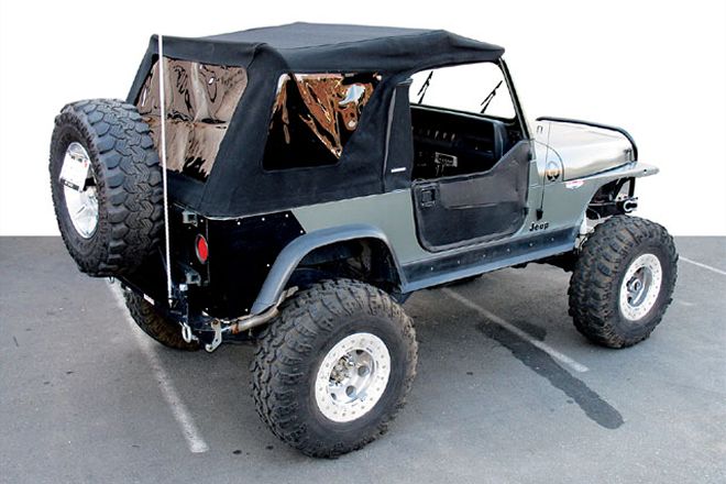 Jeep Wrangler TJ Electric Soft Top Install