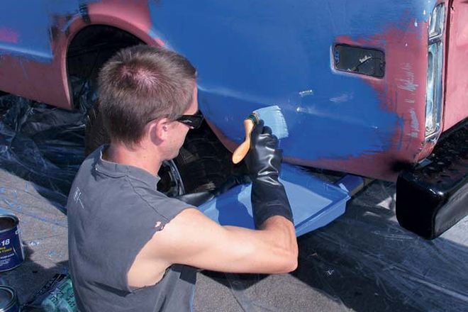 1972 Chevy Truck Paint-On Bedliner - Bedliner For The Body