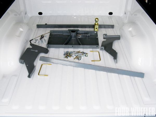 129 1010 Trailer Ready Dodge Ram turnover Ball Hitch Kit And Bed Photo 34353066